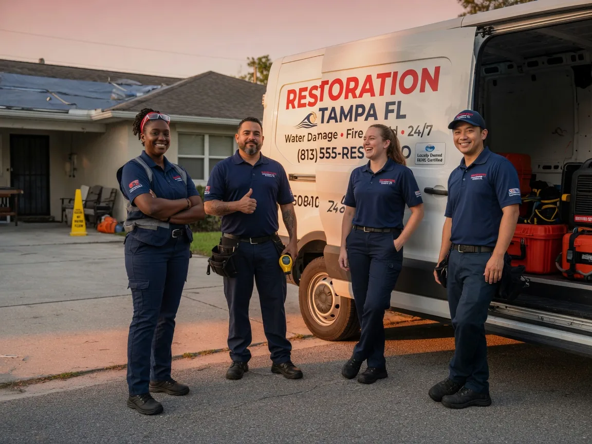 Water Damage Restoration company in Pleasanton, KS